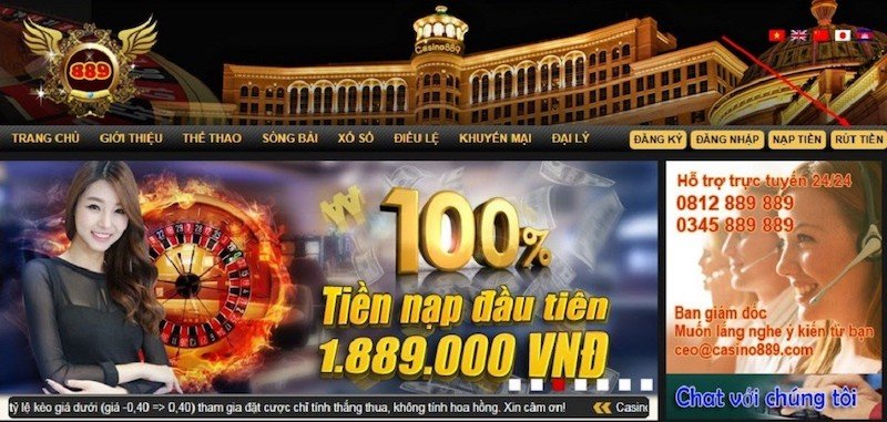 Casino889, HappiStar, 789Bet- Trải nghiệm Casino đẳng cấp nhất Việt Nam